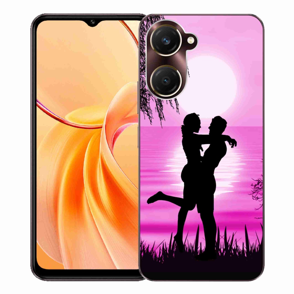 Gél borító mmCase a Vivo Y28s 5G-hez - naplemente