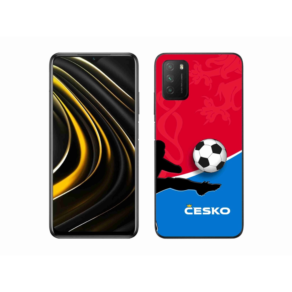 Gél borítás mmCase a Xiaomi Poco M3-hoz - futball Csehország 2