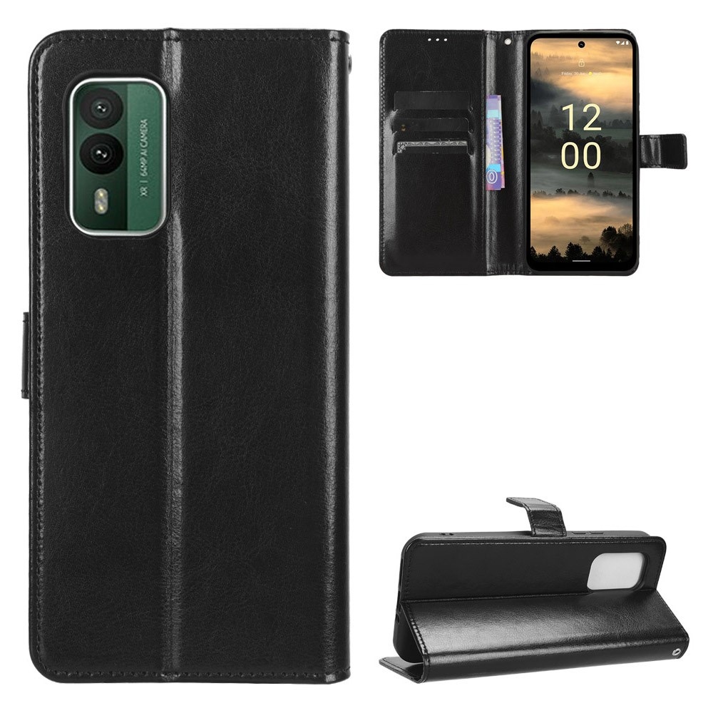 Lókönyv tok a Nokia XR21 készülékhez - fekete