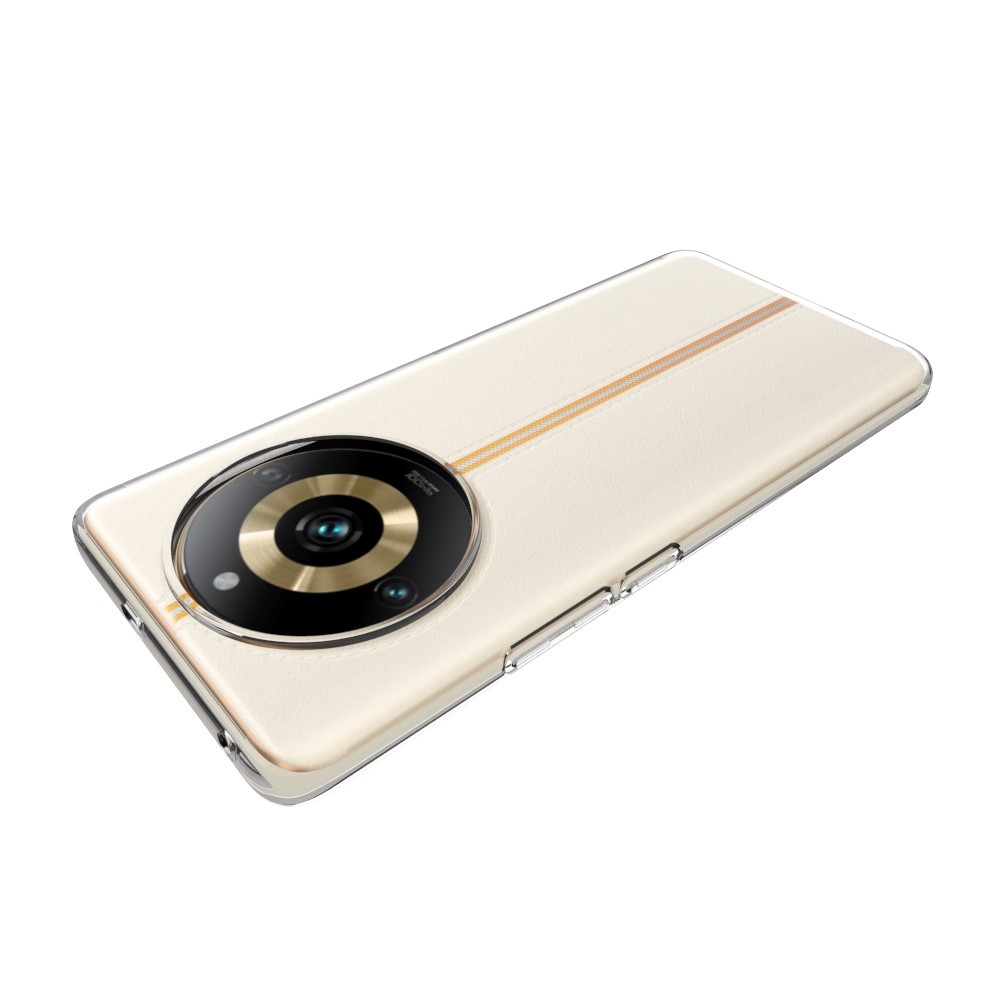 Átlátszó zselés tok a Realme 11 Pro 5G/11 Pro+ 5G készülékhez - átlátszó