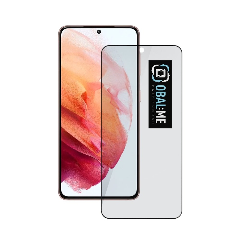 CSOMAG:ME Privacy 5D edzett üveg Samsung Galaxy S21 fekete színhez