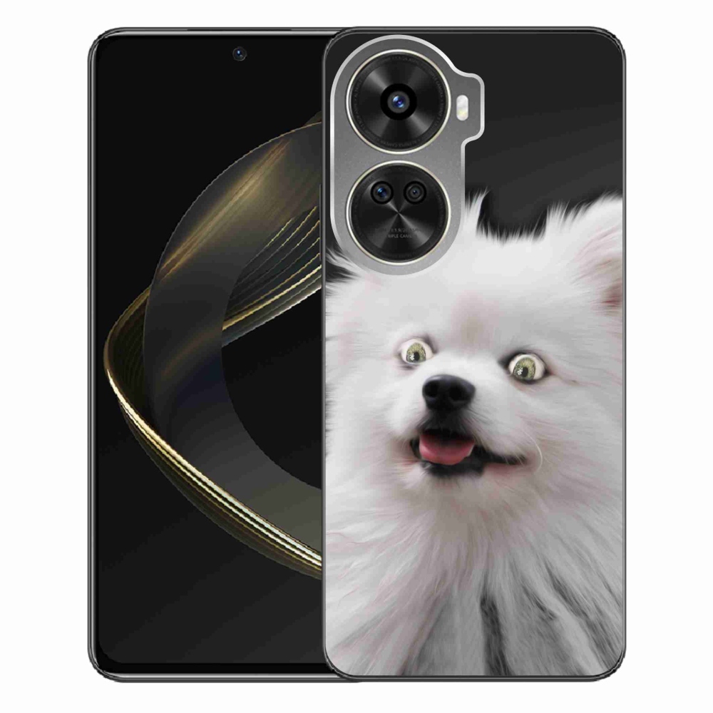 Gél borítás mmCase a Huawei Nova 12 SE számára - fehér tipp