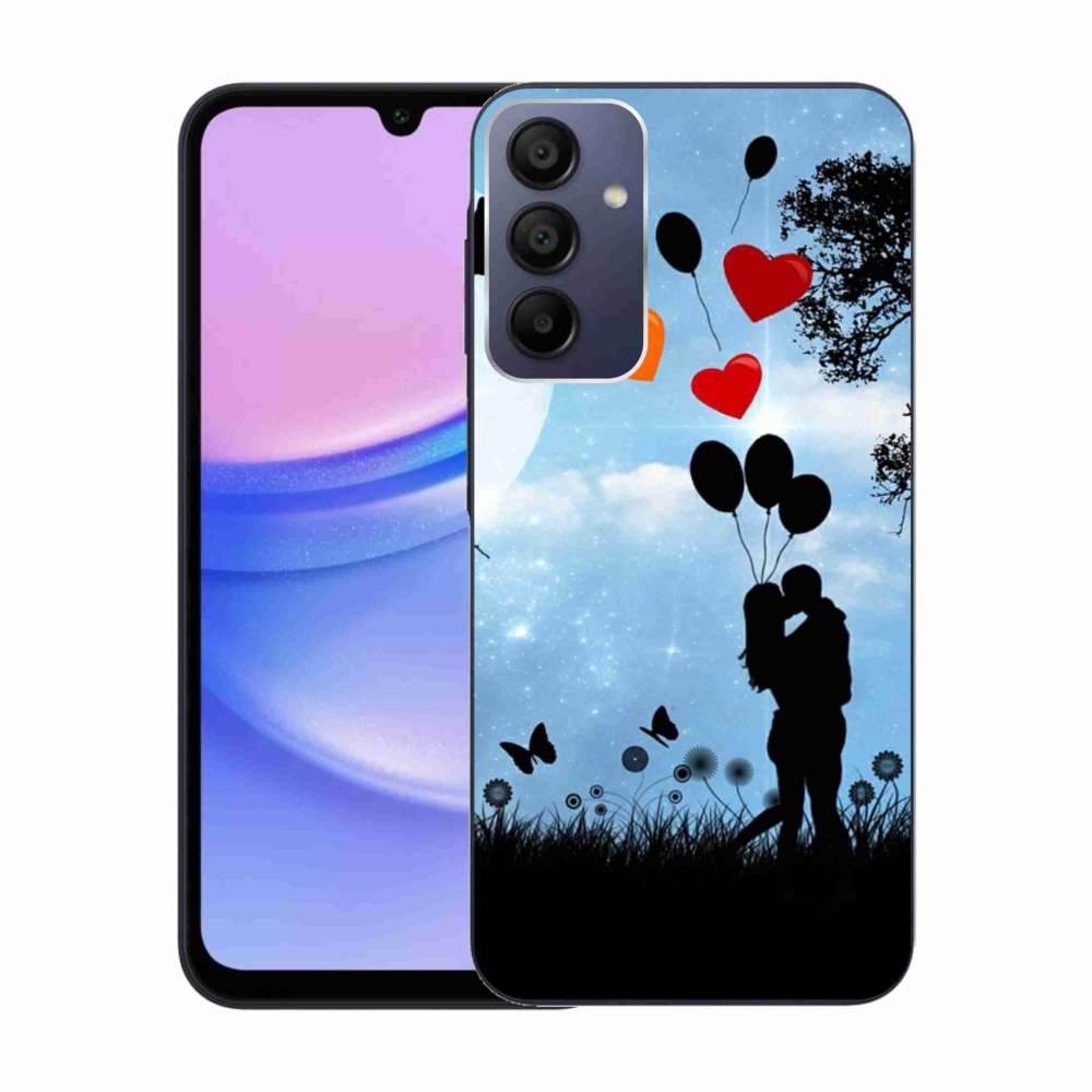 Gél tok mmCase a Samsung Galaxy A15 4G/5G készülékhez - szerelmes pár
