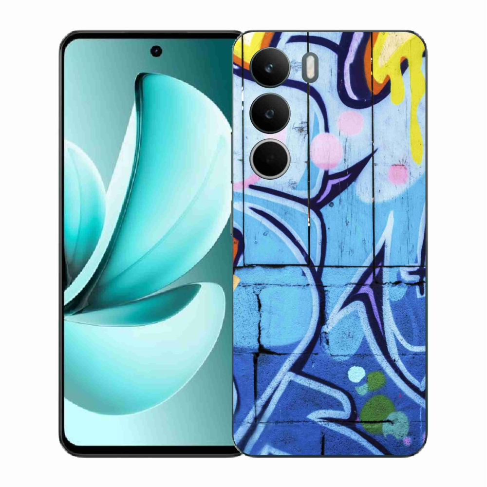Gél borítás mmCase a Realme C71 készülékhez - graffiti