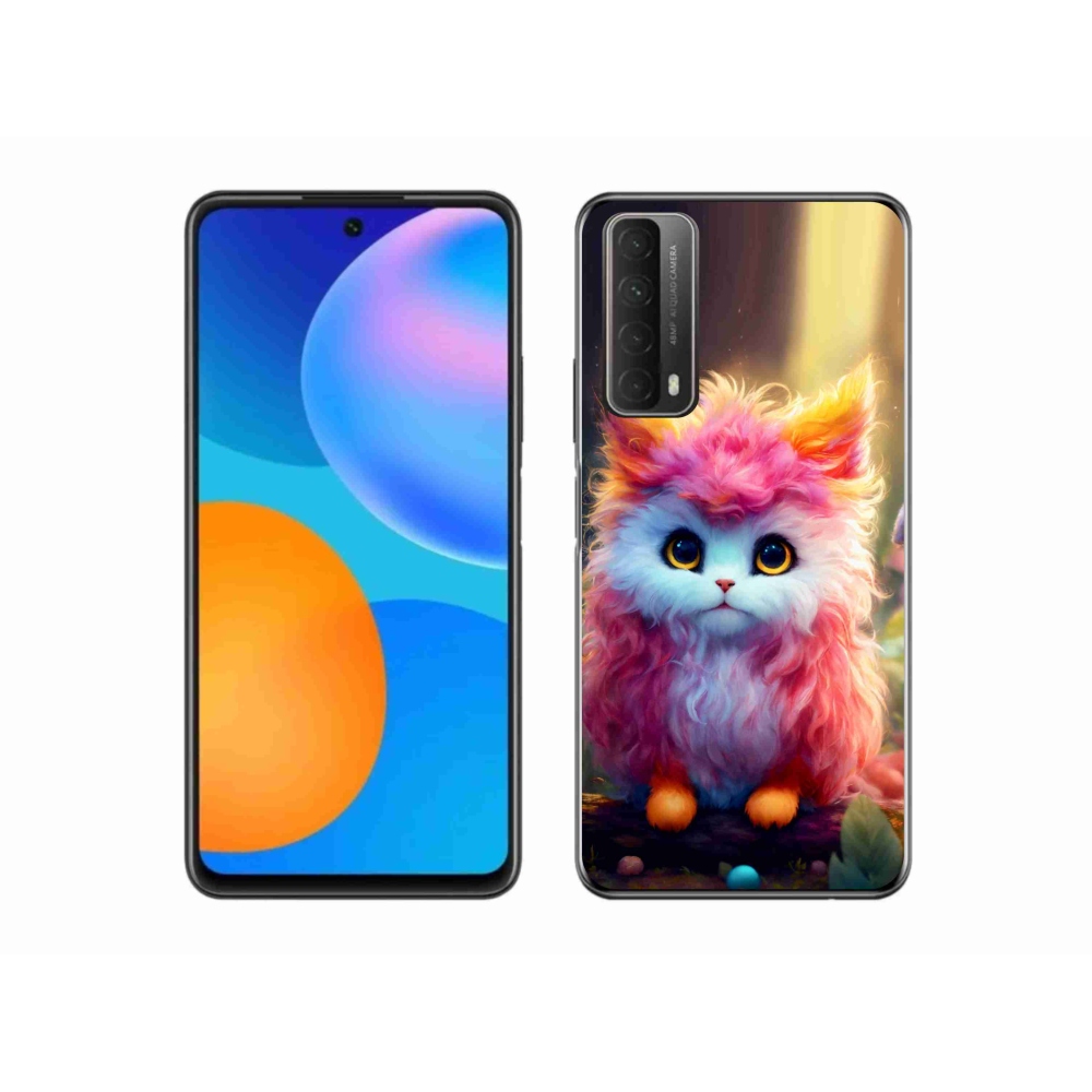 Gél borító mmCase a Huawei P Smart (2021) - aranyos cica 5