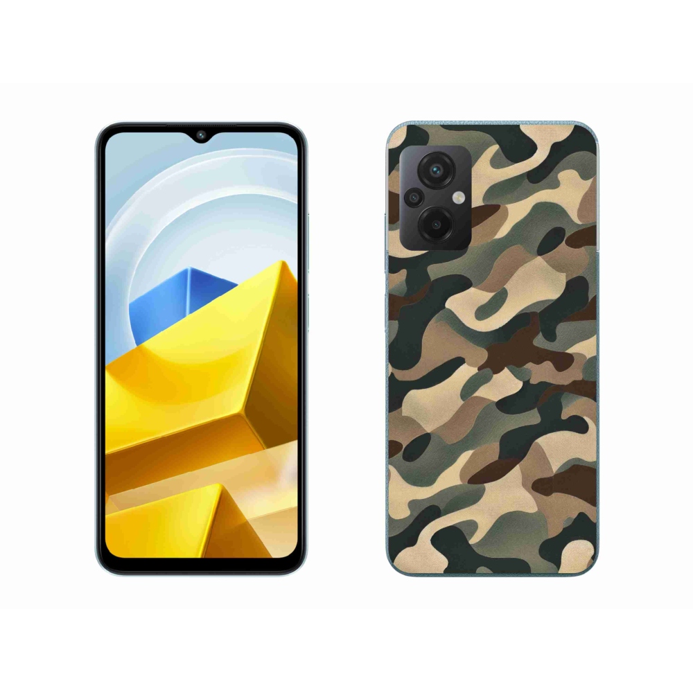 Gél borítás mmCase a Xiaomi Poco M5 4G-hez - terepszínű minta 11