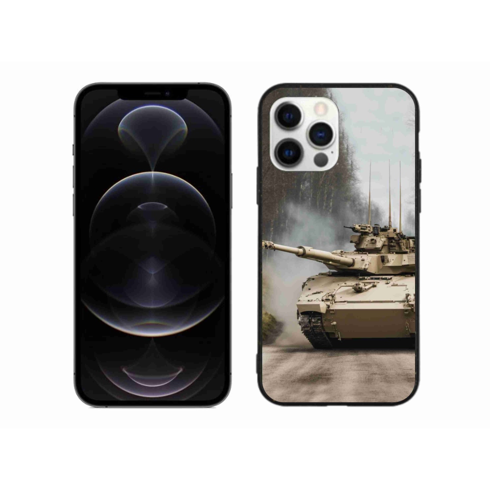Gél védőburkolat mmCase iPhone 12 Pro Max készülékhez - Tank 1