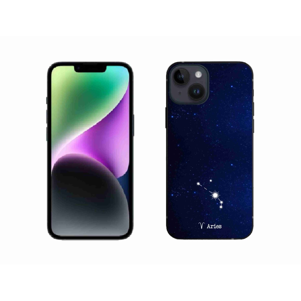 Zselés borítás mmCase iPhone 14 készülékhez - Kos csillagkép