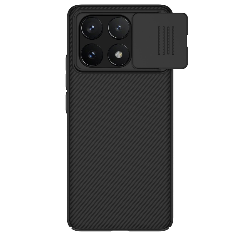Nillkin CamShield hátlap a Poco X6 Pro 5G fekete színű készülékhez
