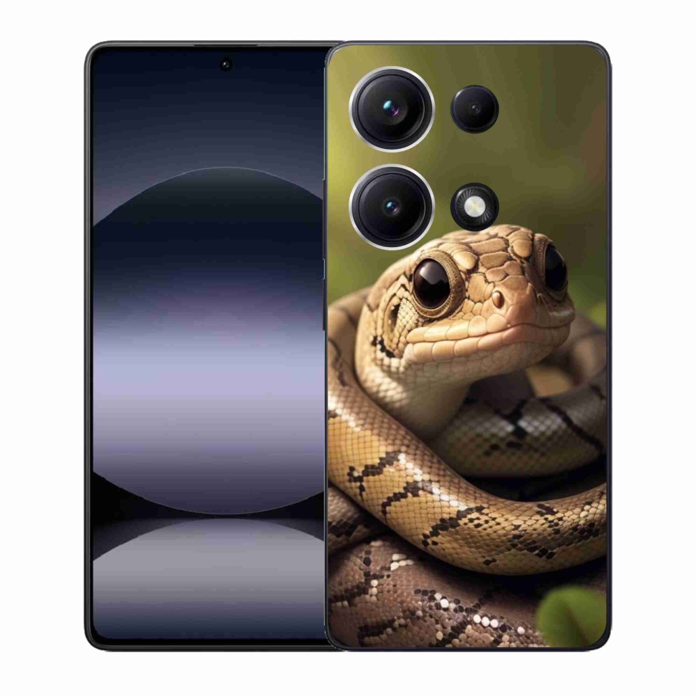 Gél borítás mmCase a Xiaomi Redmi Note 14S-hez - kígyó 1