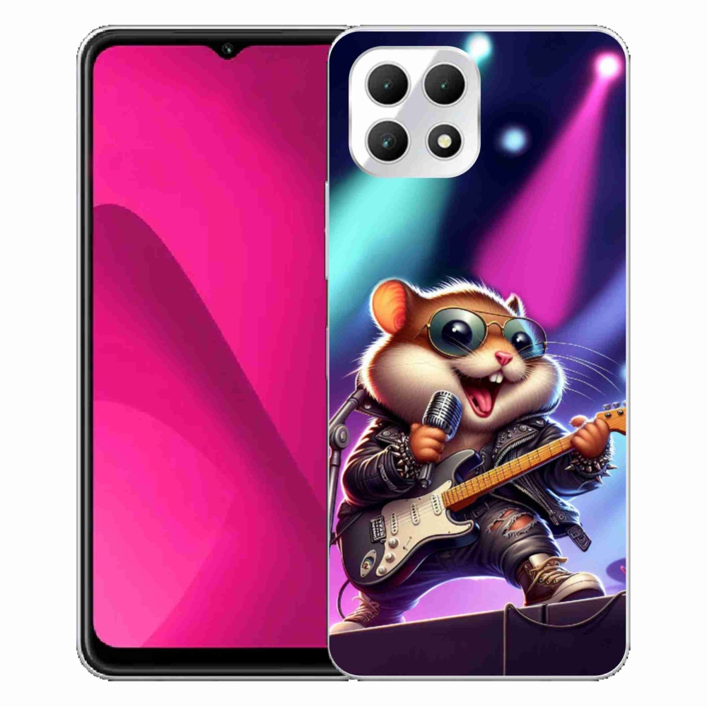 Zselés borítás mmCase a T-Mobile T Phone 2 készülékhez - hörcsög hintalóval