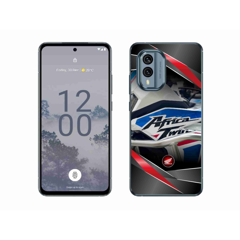 Zselés borítás mmCase a Nokia X30 5G készülékhez - motoros honda