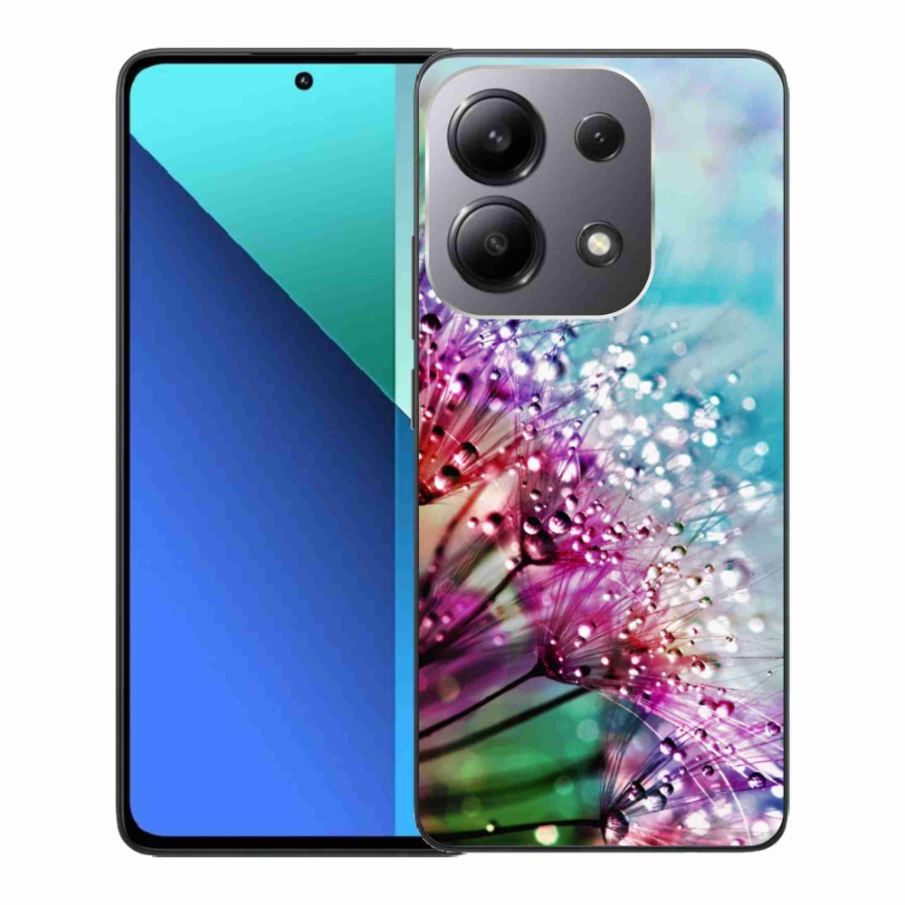 Gél borító mmCase a Xiaomi Redmi Note 13-hoz - színes virágok
