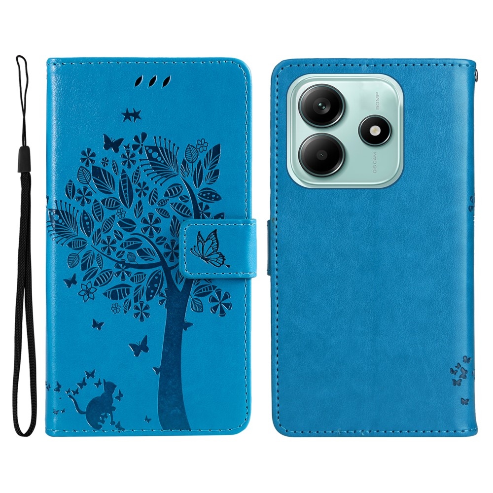 Fák könyve tok Xiaomi Redmi Note 14 5G - kék