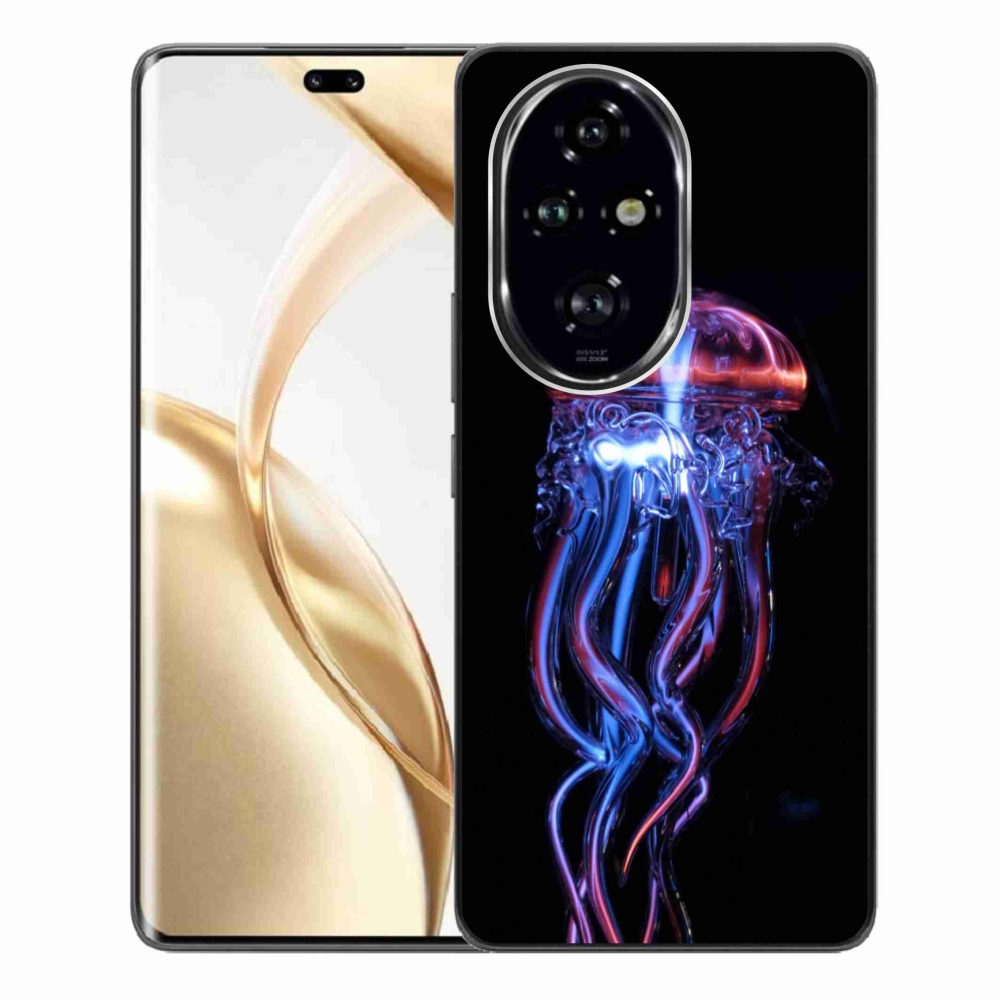 Zselés borítás mmCase a Honor 200 Pro 5G készülékhez - medúza