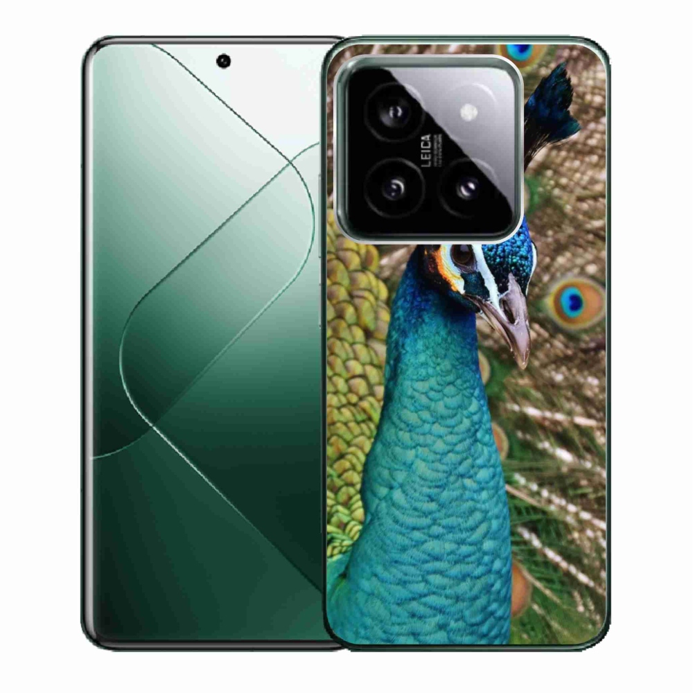 Gél borítás mmCase a Xiaomi 14-hez - páva
