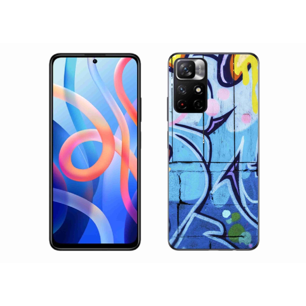 Gél borítás mmCase a Xiaomi Redmi Note 11S 5G számára - graffiti