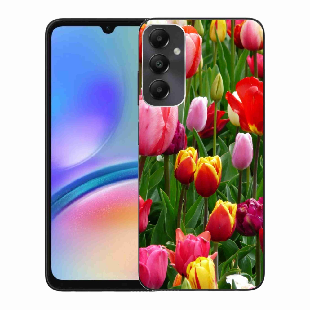 Zselés borítás mmCase Samsung Galaxy A05s készülékhez - tulipánok