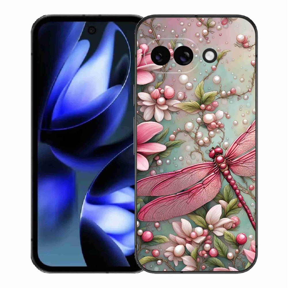 Gél borítás mmCase a Google Pixel 9a készülékhez - szitakötő