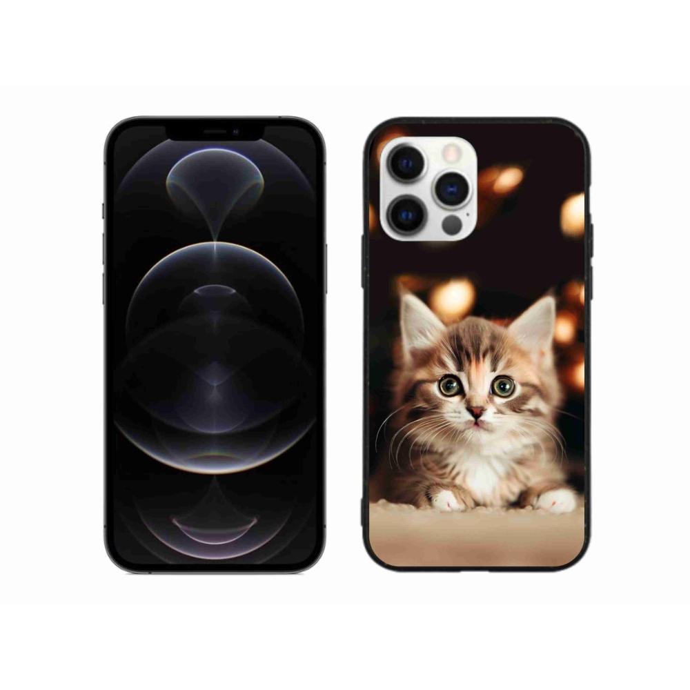 Gél borítás mmCase iPhone 12 Pro Max készülékhez - aranyos cica 2