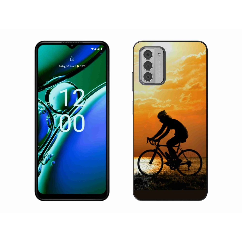 Zselés borítás mmCase a Nokia G42-hez - kerékpározás