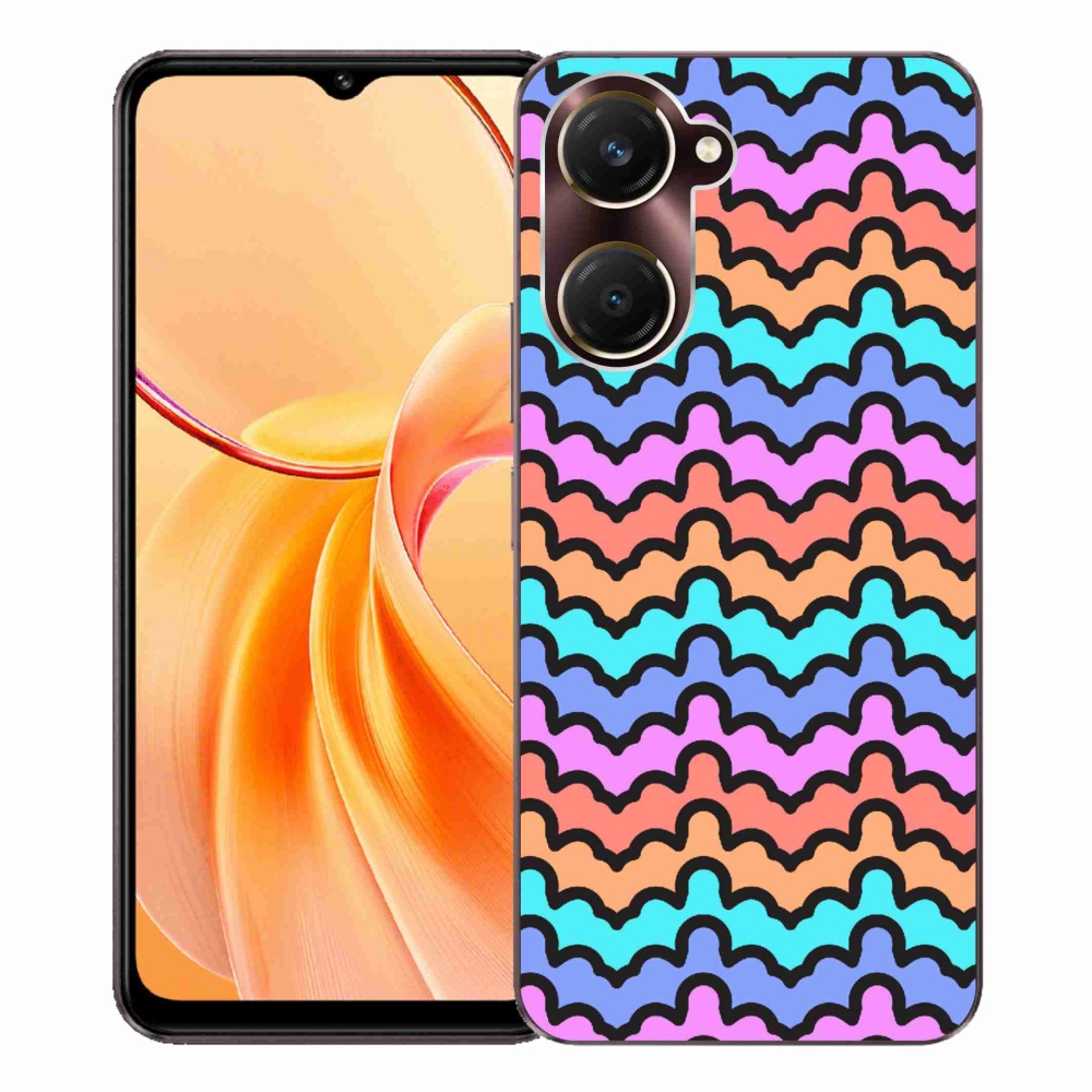 Zselés borítás mmCase a Vivo Y28s 5G-hez - absztrakt motívum 30