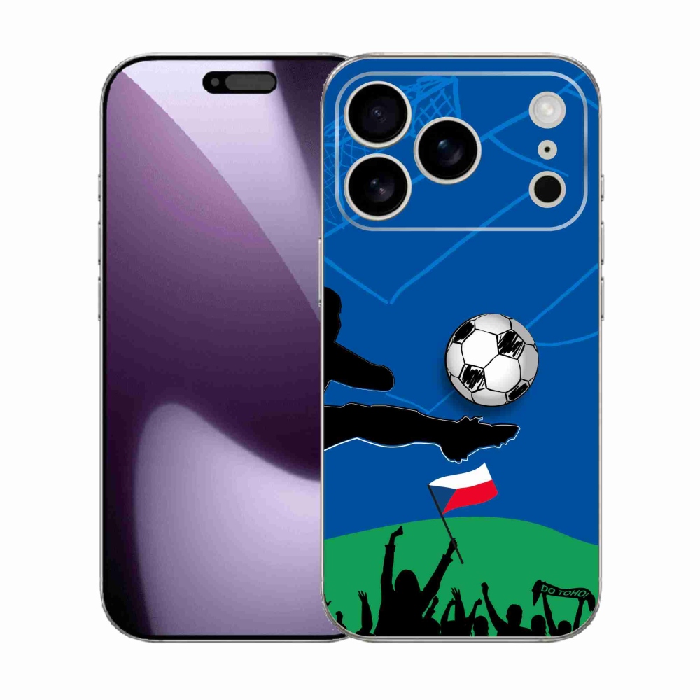 Zselés borítás mmCase iPhone 17 Pro készülékhez - futballszurkolók számára