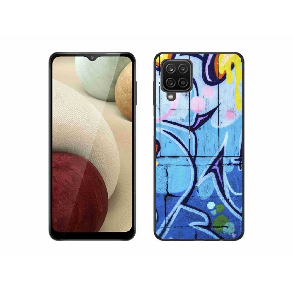 Zselés borítás mmCase Samsung Galaxy M12 - graffiti
