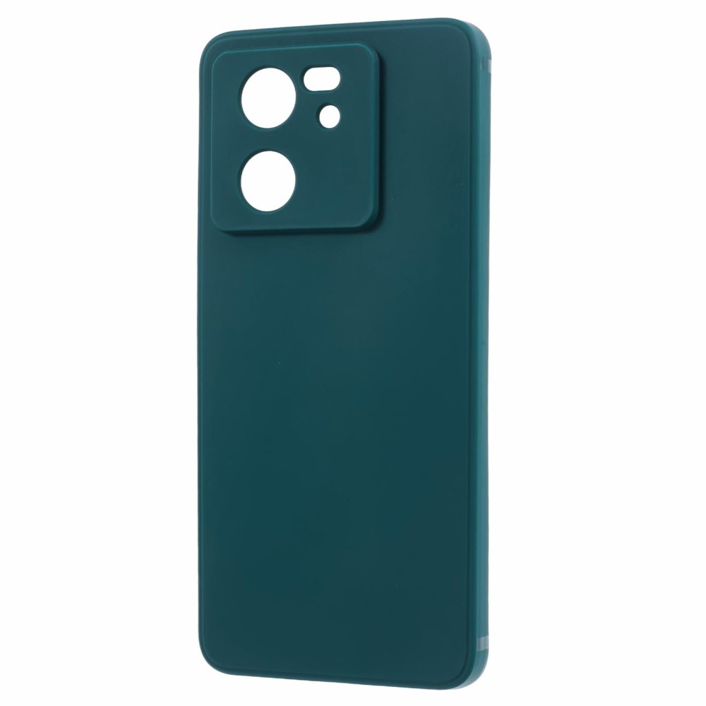 Edge zselés tok Xiaomi 13T/13T Pro készülékhez - sötétzöld