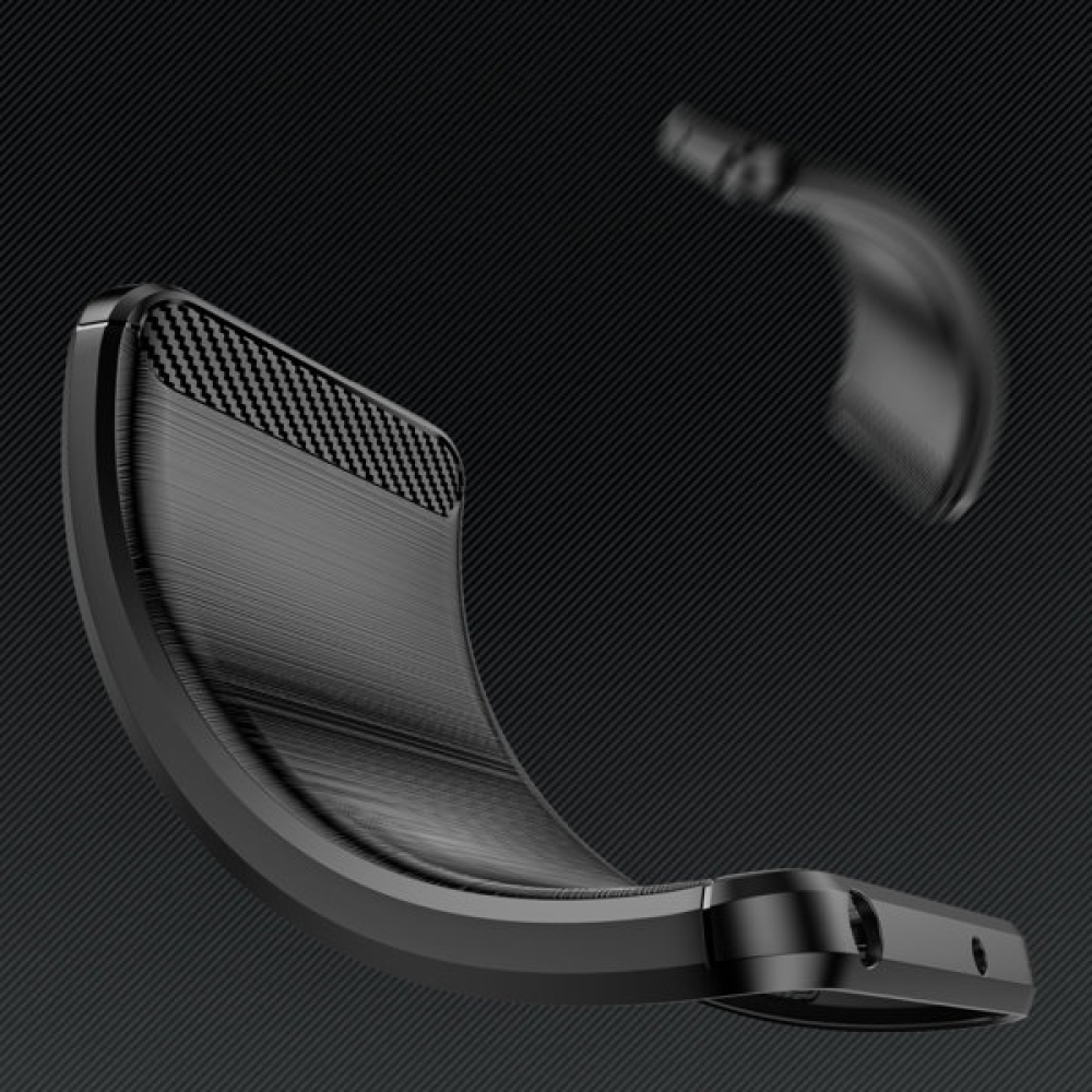 Szénálló zselés tok Xiaomi 12T/12T Pro készülékhez - fekete