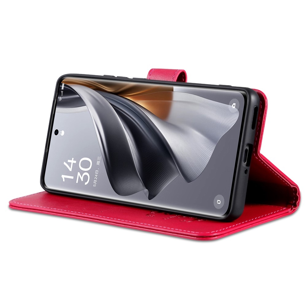AZNS könyvtáska Huawei Pura 70 Pro-hoz - piros