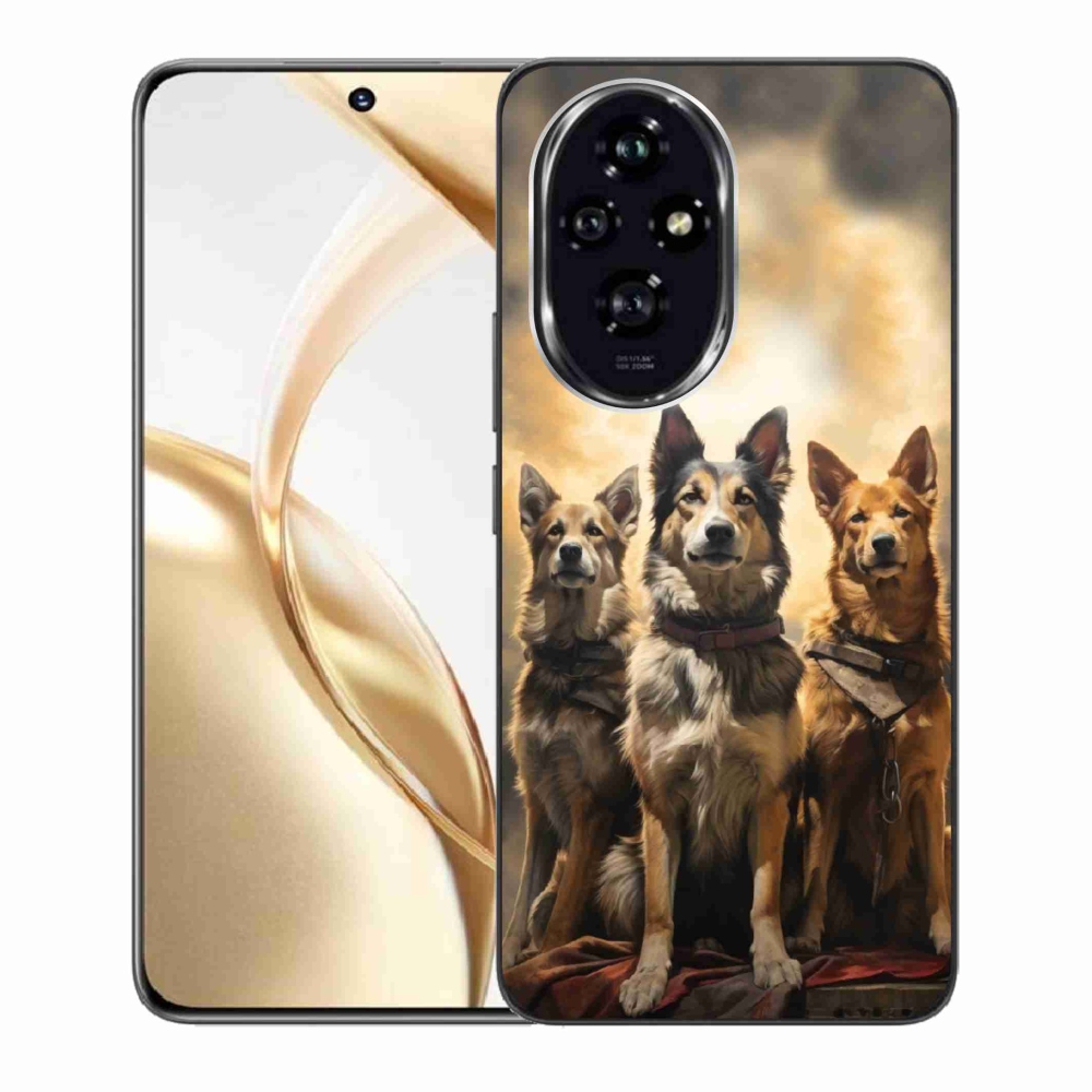 Zselés borítás mmCase Honor 200 5G - három psi