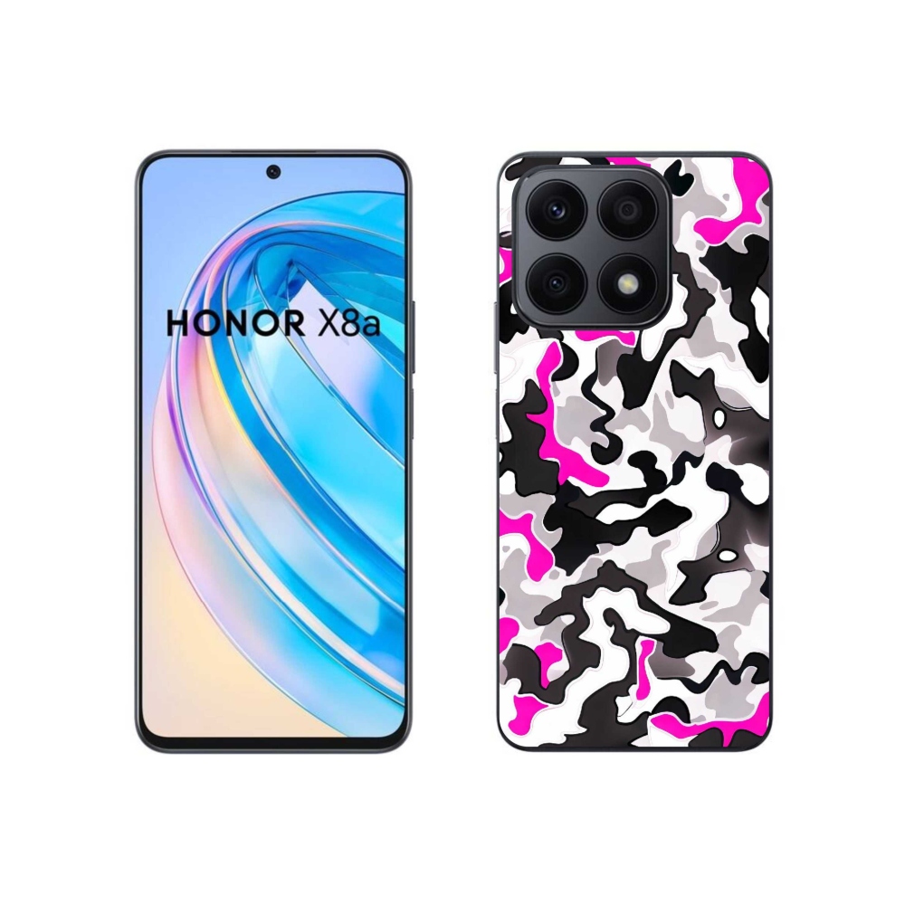 Zselés borítás mmCase a Honor X8a készülékhez - álcázó minta 5