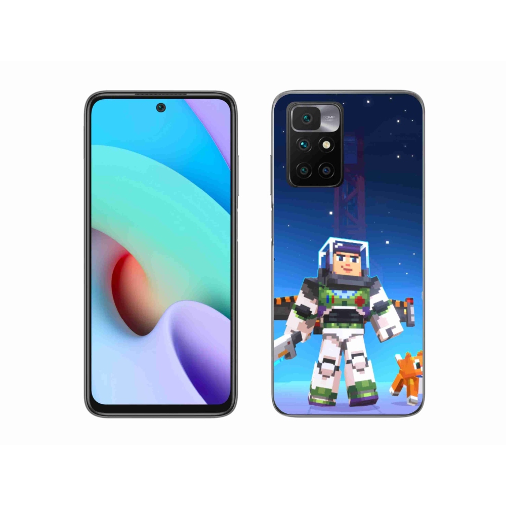 Gél borítás mmCase a Xiaomi Redmi 10/Redmi 10 (2022) - minecraft 2