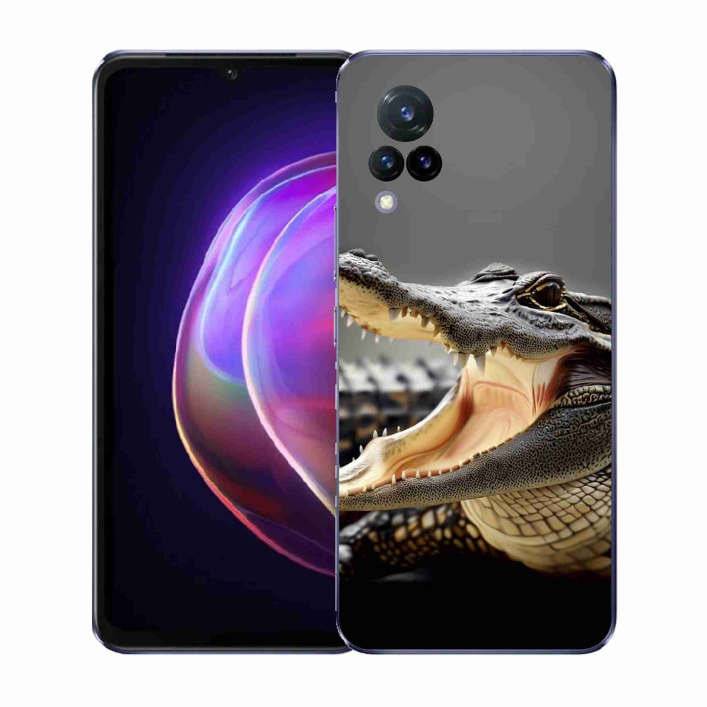 Gél borítás mmCase a Vivo V21 4G/5G készülékhez - krokodil