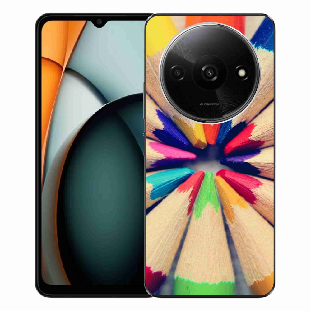 Gél borítás mmCase a Xiaomi Redmi A3-hoz - zsírkréták