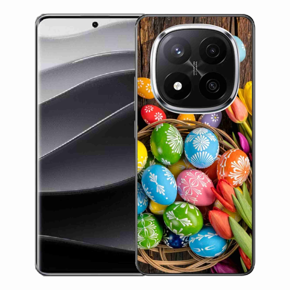 Gél borítás mmCase a Xiaomi Redmi Note 14 Pro+ 5G számára - Húsvéti tojások
