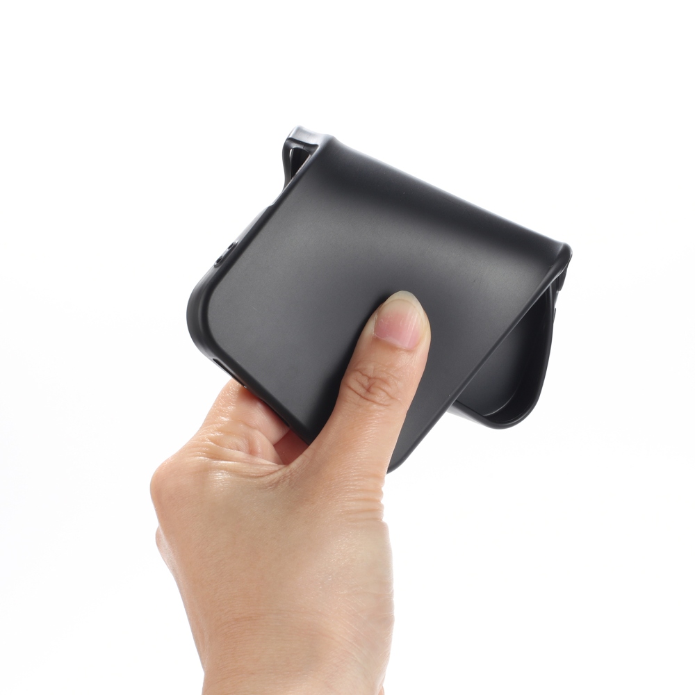 Matt zselés tok Xiaomi Redmi 15 4G (171mm) - fekete