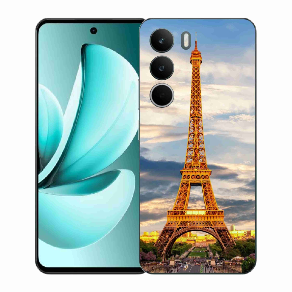 Gél borító mmCase a Realme C71 készülékhez - eiffel torony 3