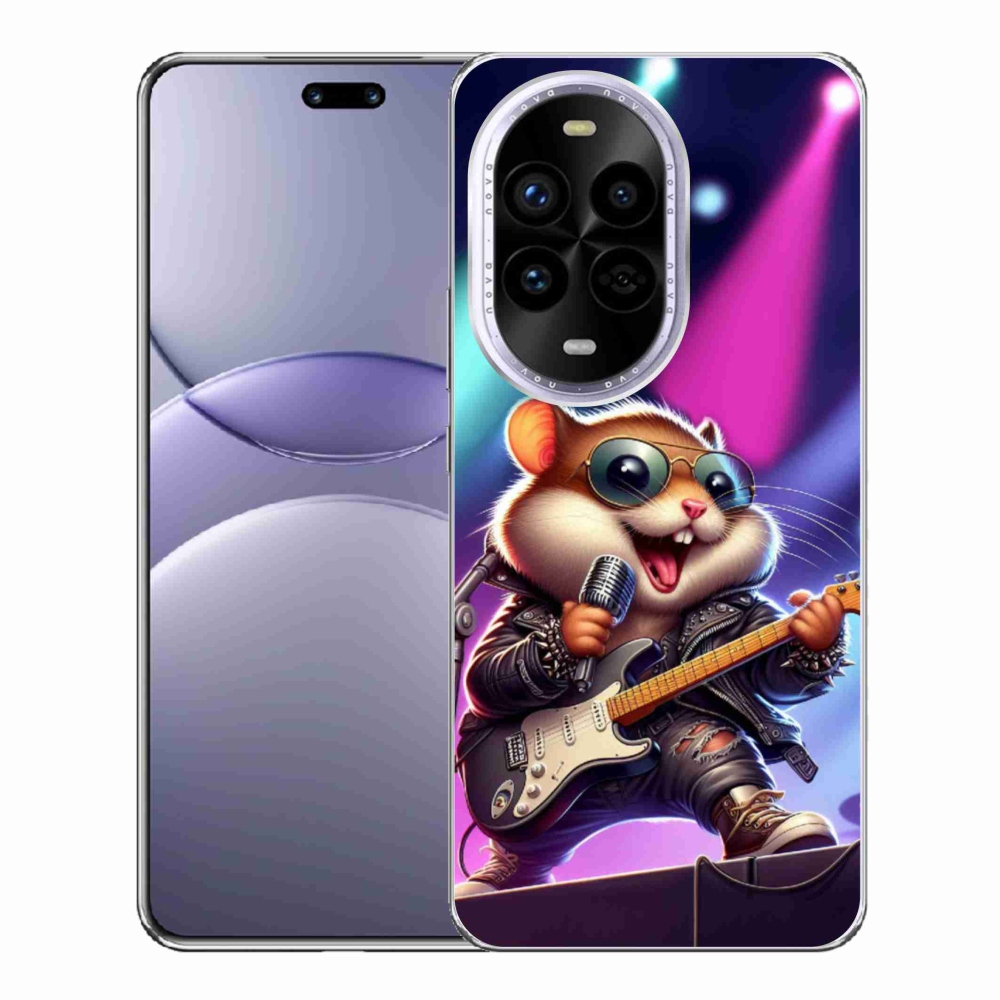 Gél borítás mmCase a Huawei Nova 13 Pro 5G-n - hörcsög hintaló