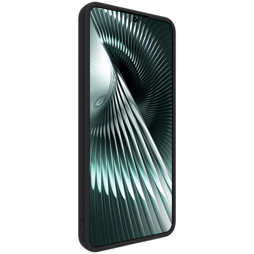 IMK zselés tok rögzített hátlappal Xiaomi Poco F6-hoz - fekete