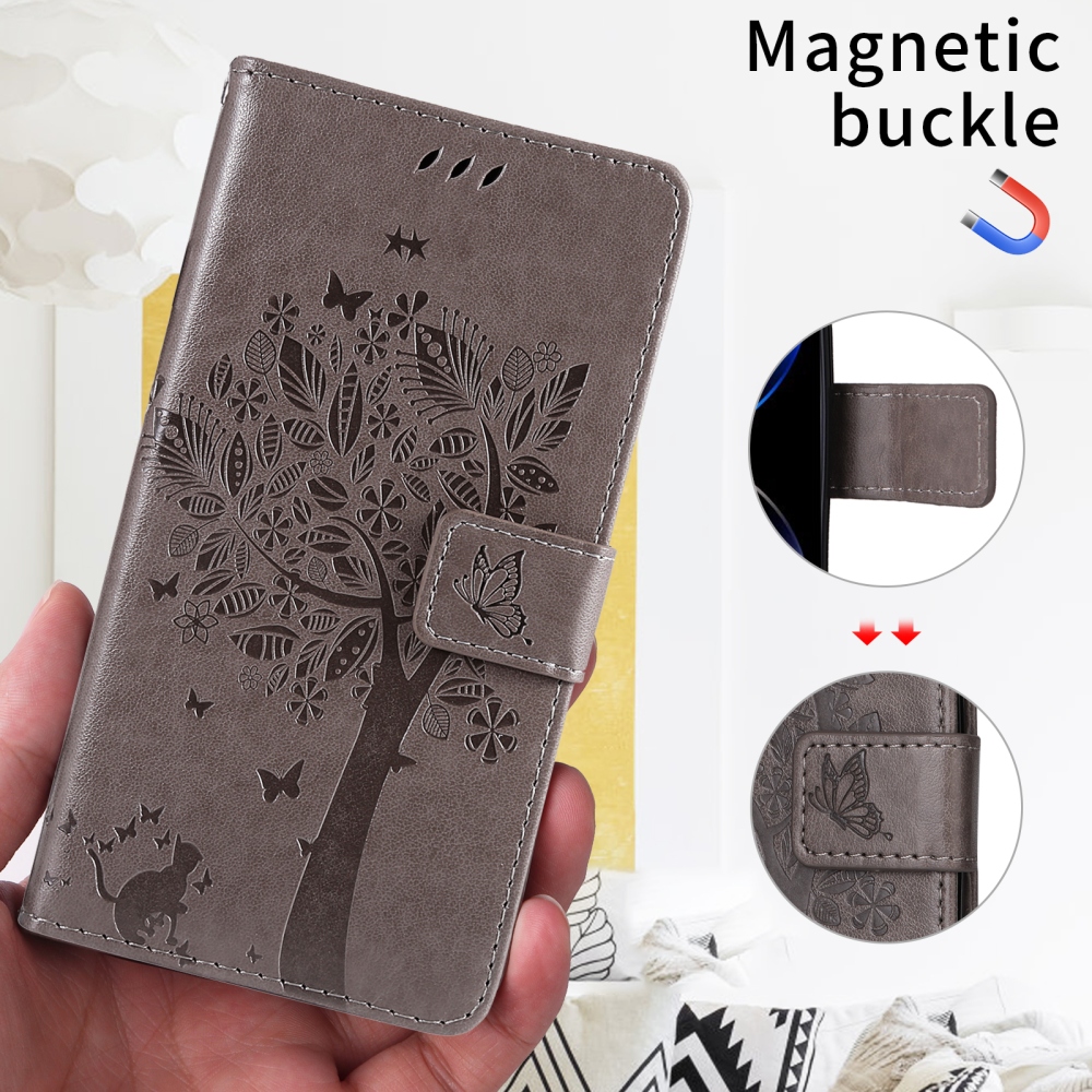 Fák könyve tok Xiaomi Poco F7 5G-hez - szürke