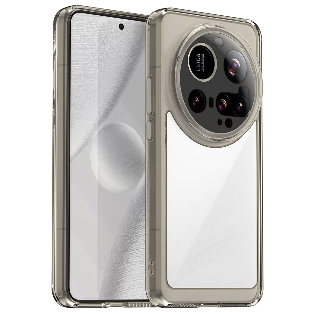 Gél tok fix hátlappal Xiaomi 15 Ultra - szürke