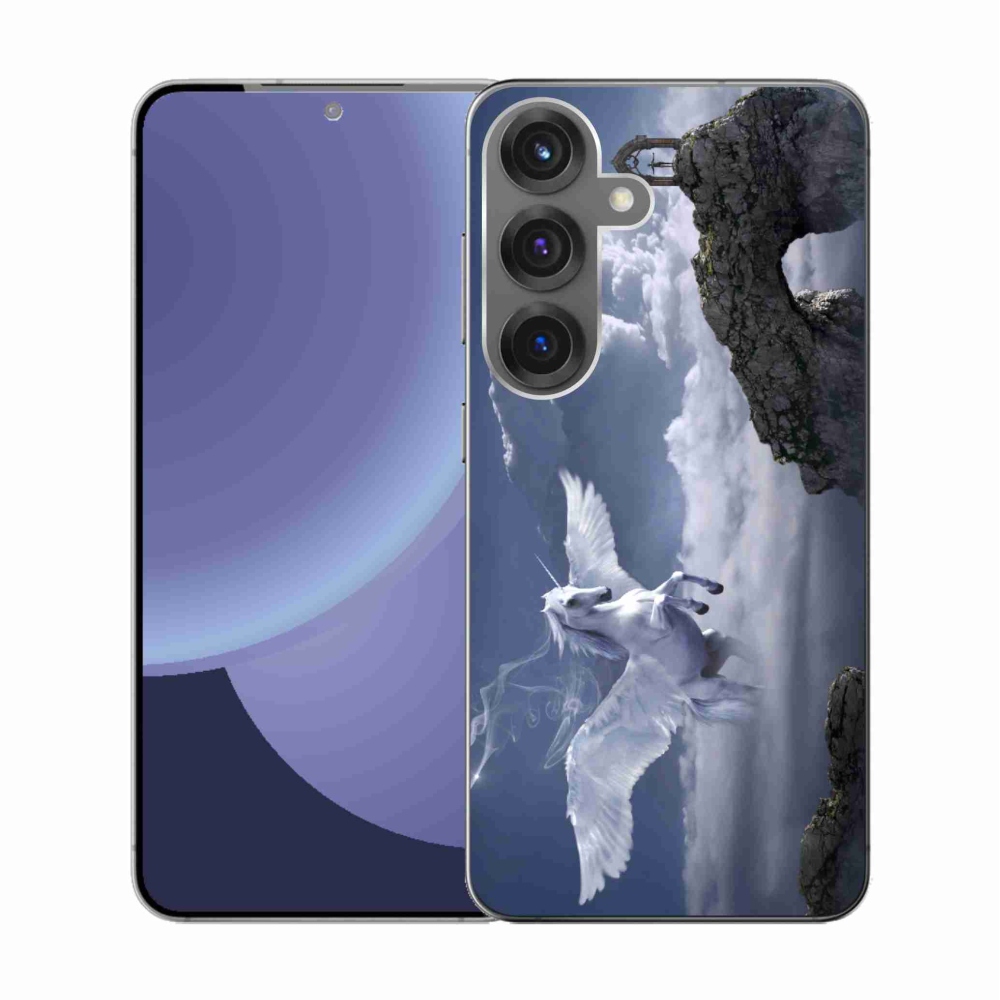 Gél borítás mmCase Samsung Galaxy S25 készülékhez - pegazus