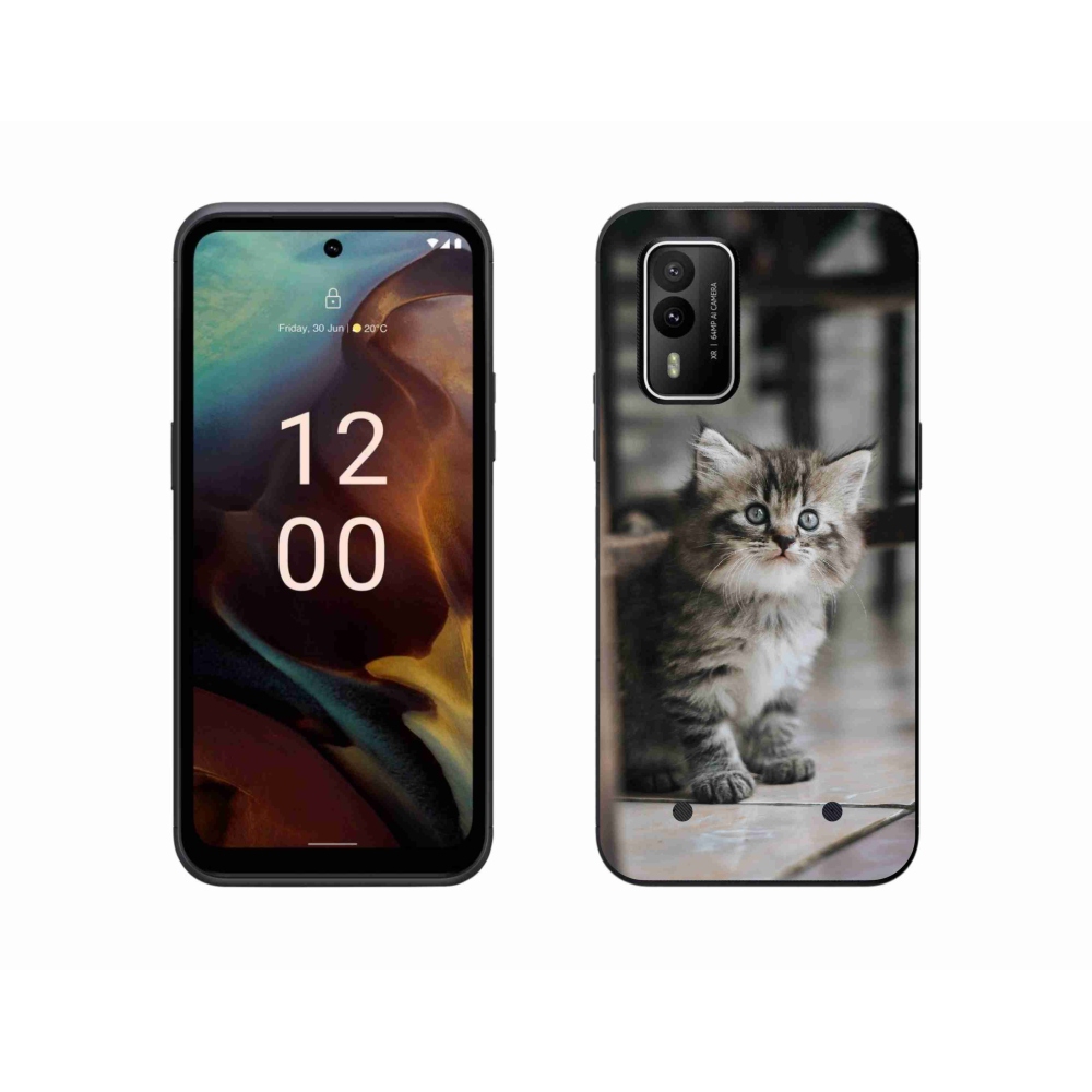Zselés borítás mmCase a Nokia XR21 készülékhez - cica