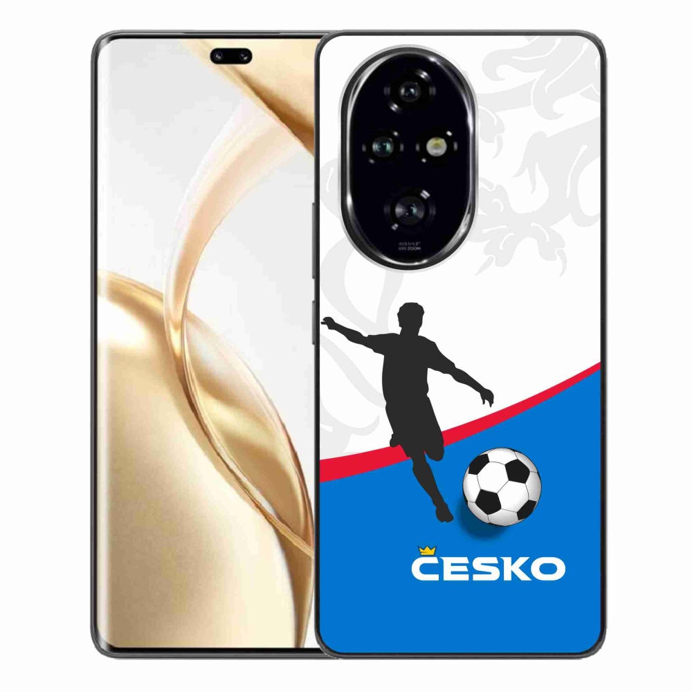 Gél borítás mmCase a Honor 200 Pro 5G készülékhez - futball Csehország 1