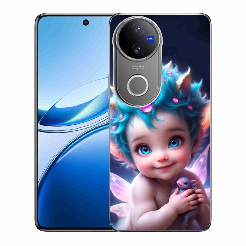 Gélburkolat mmCase a Vivo V50 5G-n - baba pillangószárnyakkal