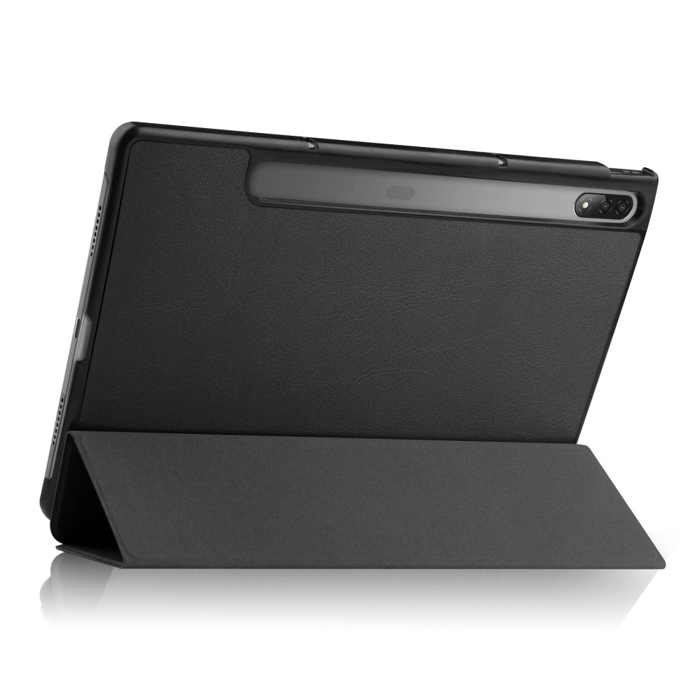 Ügyes záró tok Lenovo Tab P12 Pro táblagéphez - fekete