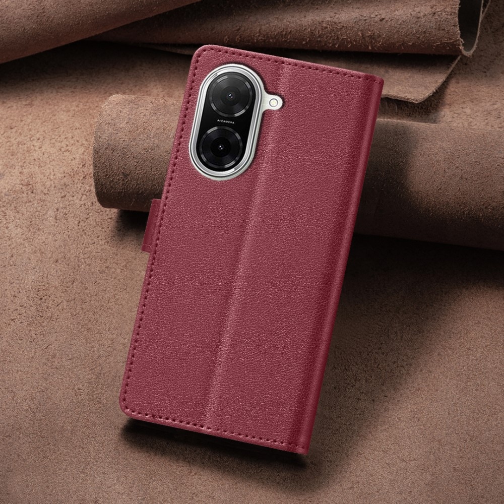 BINFEN könyv tok Xiaomi Redmi A5 (171.7x77.8x8.3mm) - piros
