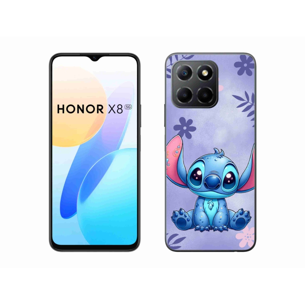 Zselés borítás mmCase a Honor X8 5G/Honor 70 Lite 5G számára - öltés